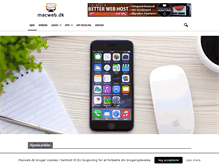 Tablet Screenshot of macweb.dk